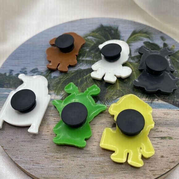 Christmas Star Wars Shoe Charms Yoda shoe charm set - Picture 2 of 4